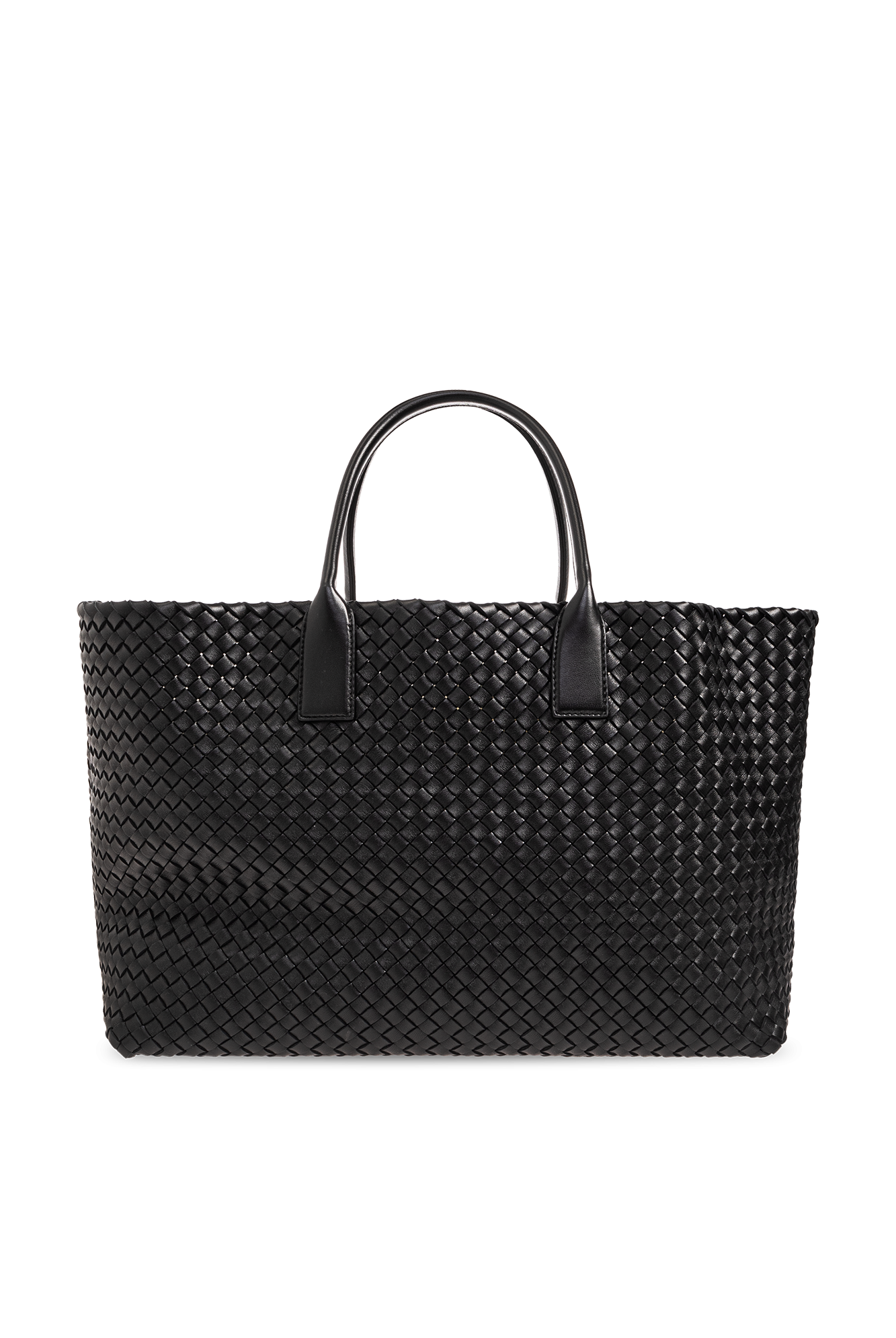 Czarny Torba 'Cabat Large' typu 'shopper' Bottega Veneta - Vitkac